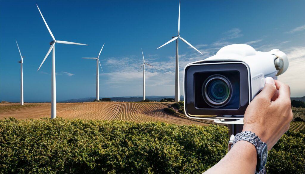 Sicherung eines Windparks