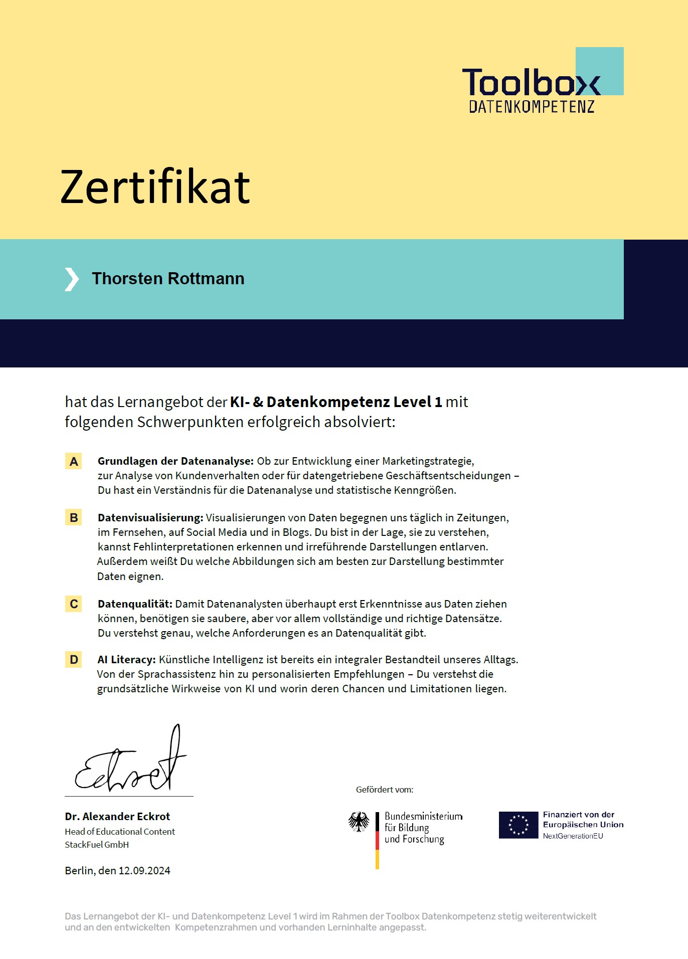 KI- und Datenkompetenz